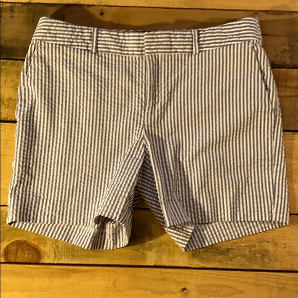 EUC Banana Republic Hampton Seesucker Shorts - Picture 1 of 6